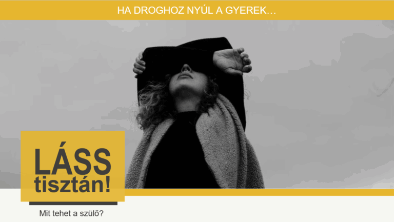 A drogokról őszintén szülőknek